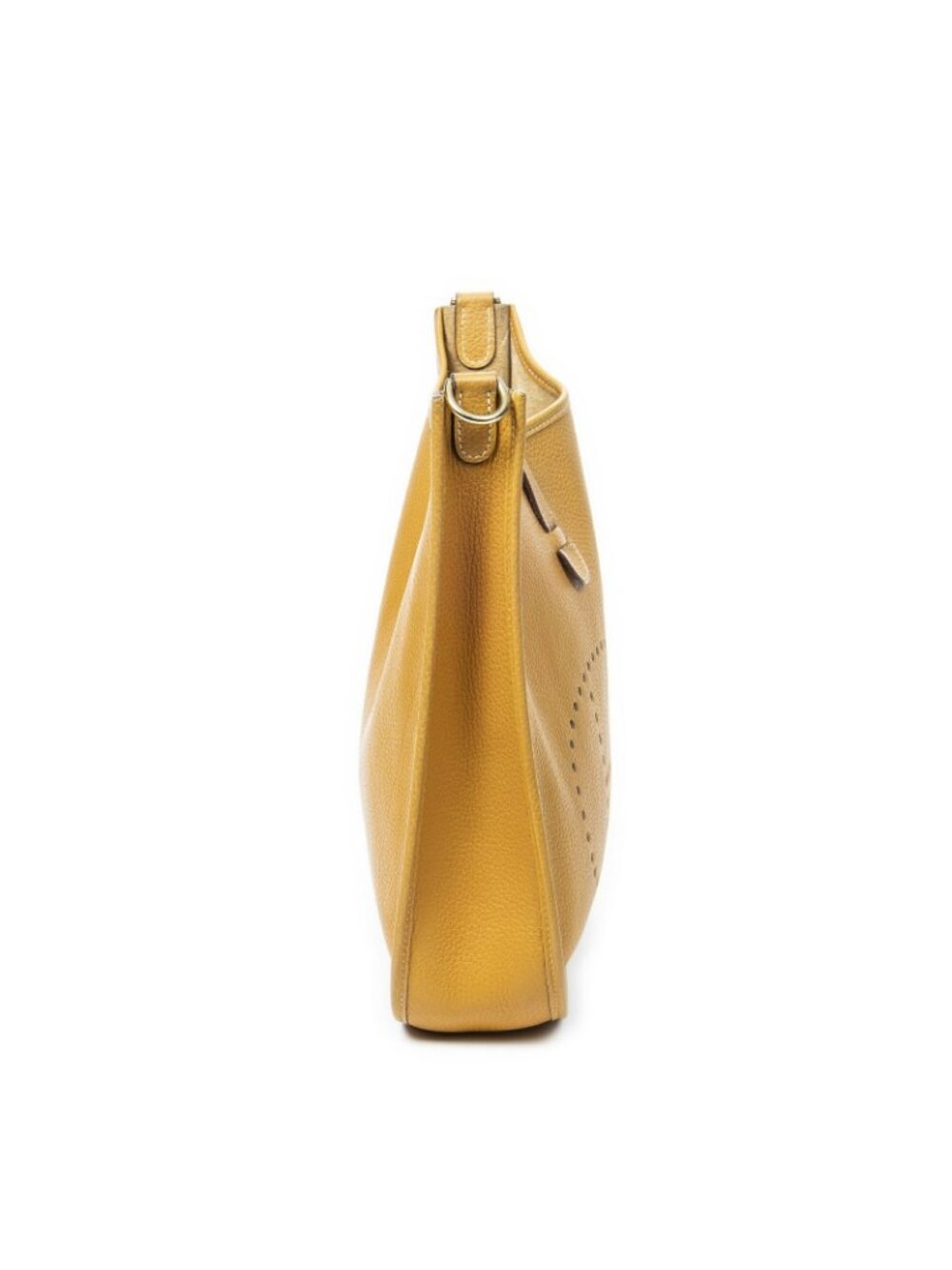 Hermes Evelyne I Natural Sable Taurillon Clemence Leather Messenger - Picture 4 of 9